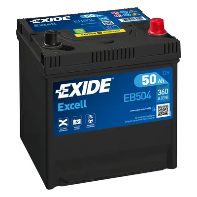 Exide Excell 12V 50Ah 360A EB504