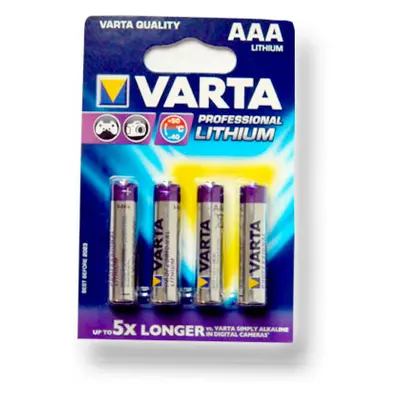 VARTA Lithium Professional článek 1.5V, AAA (6103)