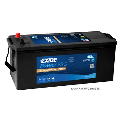 Exide PowerPRO Agri & Construction 12V 135Ah 1000A EJ1355