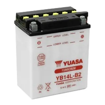 Motobaterie YUASA (originál) YB14L-B2, 12V, 14Ah