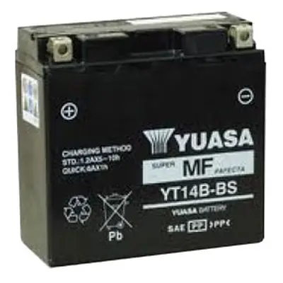 Motobaterie YUASA (originál) YT14B-BS, 12V, 12Ah