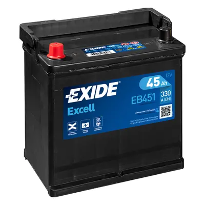 Exide Excell 12V 45Ah 330A EB451