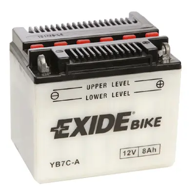 Motobaterie EXIDE BIKE Conventional 8Ah, 12V, YB7C-A