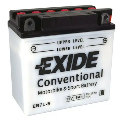 Motobaterie EXIDE BIKE Conventional 8Ah, 12V, EB7L-B / 12N7-3B