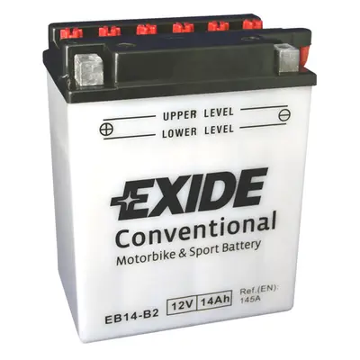 Motobaterie EXIDE BIKE Conventional 14Ah, 12V, EB14-B2