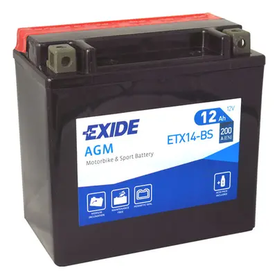 Exide YTX14-BS, ETX14-BS