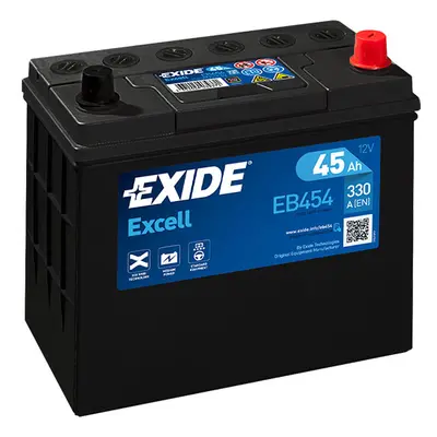 Exide Excell 12V 45Ah 300A EB454