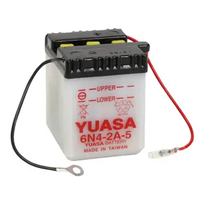 Motobaterie YUASA (originál) 6N4-2A-5, 6V, 4Ah