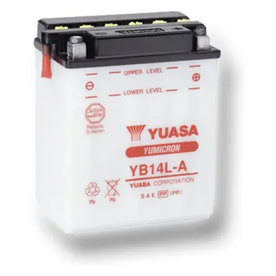 Motobaterie YUASA (originál) YB14L-A, 12V, 14Ah