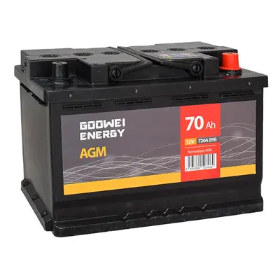 GOOWEI ENERGY 12V 70Ah 720A AGM70