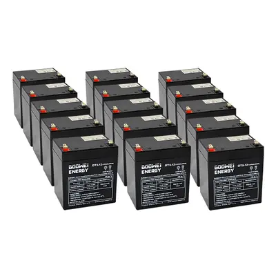 Baterie pro UPS (15x Goowei Energy OT5-12 F2)