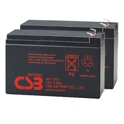 CSB GP1272 F2 12V 7,2Ah APC RBC32