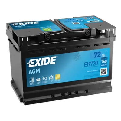 Exide AGM 12V 72Ah 760A EK720