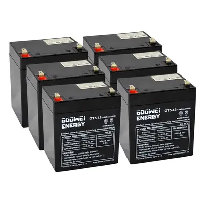 Goowei Energy OT5-12 F2 12V 5Ah APC RBC141