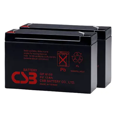 CSB GP6210 F2 6V 12Ah APC RBC3