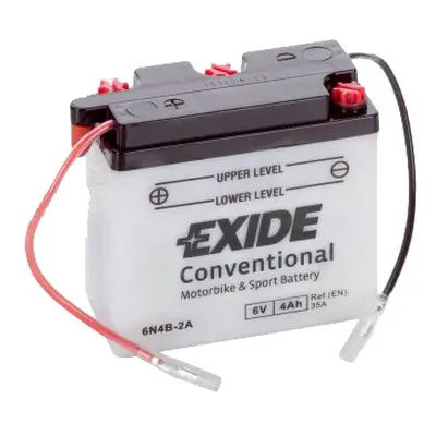 Motobaterie EXIDE BIKE Conventional 4Ah, 6V, 6N4B-2A