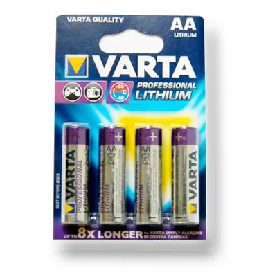 VARTA Lithium Professional článek 1.5V, AA (6106)