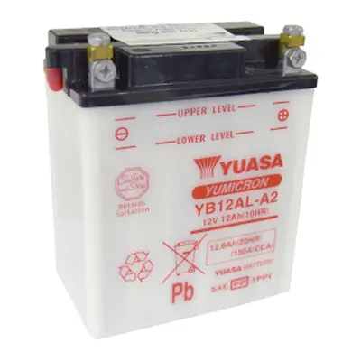 Motobaterie YUASA (originál) YB12AL-A2, 12V, 12Ah