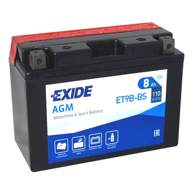 Exide YT9B-BS, ET9B-BS