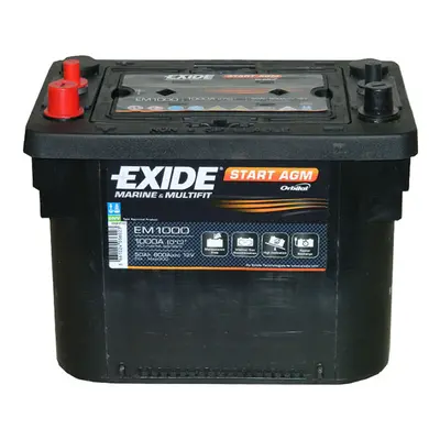 EXIDE START AGM 12V 50Ah 800A EM1000