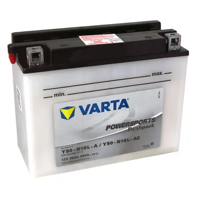 Motobaterie VARTA 50N18L-A / 50-N18L-A2, 20Ah, 12V