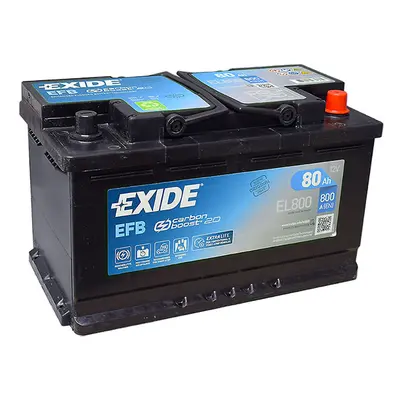 Exide Start-Stop EFB 12V 80Ah 720A EL800