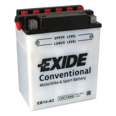 Motobaterie EXIDE BIKE Conventional 14Ah, 12V, EB14-A2