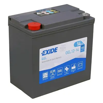 Motobaterie EXIDE BIKE GEL 14Ah, 12V, GEL12-14