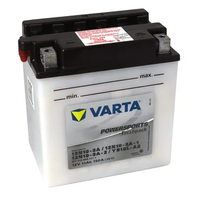 Motobaterie VARTA 12N10-3A / B10L-A2, 11Ah, 12V