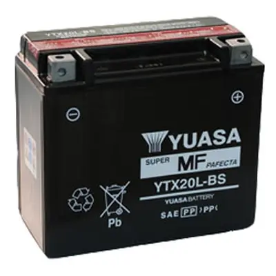 Motobaterie YUASA (originál) YTX20L-BS, 12V, 18Ah