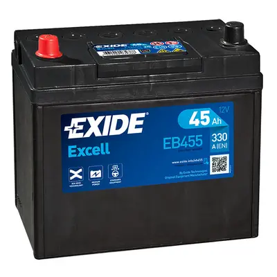 Exide Excell 12V 45Ah 300A EB455