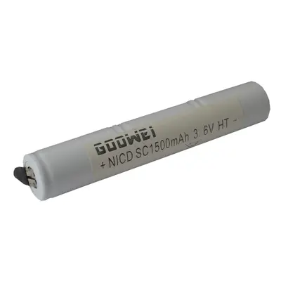 Baterie pro nouzová světla, osvětlení Goowei 3,6V 1500mAh vysokoteplotní (3STVTCs)