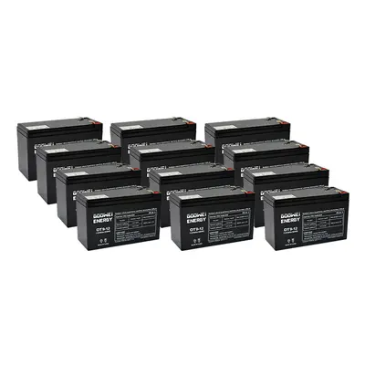 Baterie pro UPS (12x Goowei Energy OT9-12)