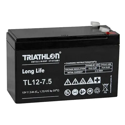 TRIATHLON TL12-7.5 12V 7.3Ah