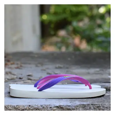 Havaianas TOP MIX WHITE/PURPLE Dámské žabky 4115549,265