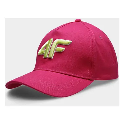 4F 4FJSS23ACABF104 HOT PINK Kšiltovka 4FJSS23ACABF104 HOT PINK