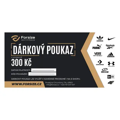 Dárkový poukaz 300 300