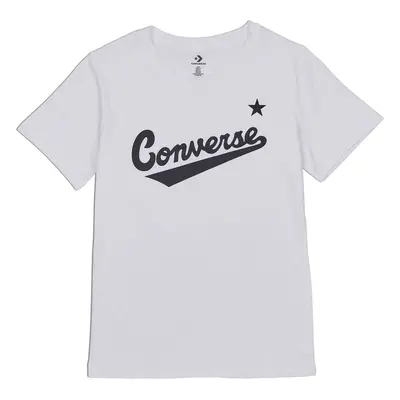 converse SCRIPTED WORDMARK TEE Dámské tričko 10021940-A01