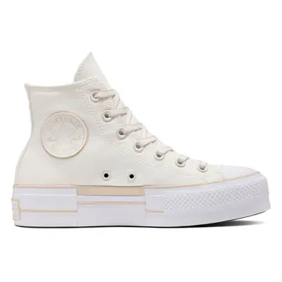 converse CHUCK TAYLOR ALL STAR LIFT PLATFORM OUTLINE SKETCH Dámské boty A05009C