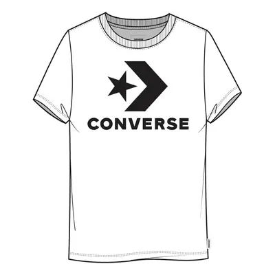 converse STAR CHEVRON CENTER FRONT TEE Dámské tričko 10018569-A01