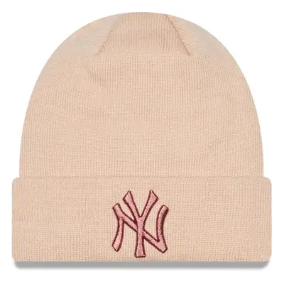 NEW ERA MLB Wmns metallic logo beanie NEYYAN Dámská zimní čepice 60284823