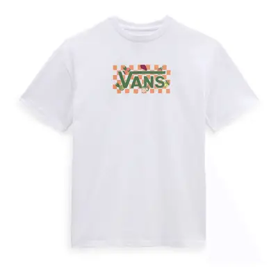 Vans FRUIT CHECKERBOARD BOX LOGO OVERSIZED Dámské tričko VN0003V8WHT1