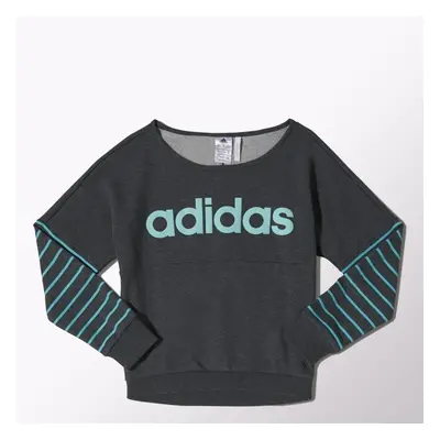 adidas Performance YG W LIN SWEAT Dětská mikina M67649