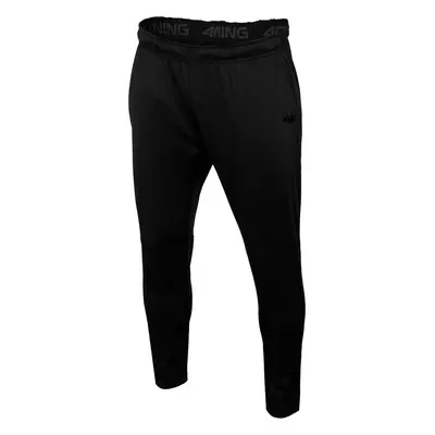 4F H4L22-SPMTR010 DEEP BLACK Pánské sportovní kalhoty H4L22-SPMTR010 DEEP BLACK