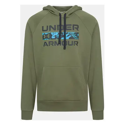 Under Armour UA RIVAL FLC SIGNATURE HD Pánská mikina 1366363-390