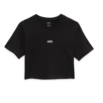 Vans WM FLYING V CROP CREW SPORT Dámské tričko VN0A54QUBLK1