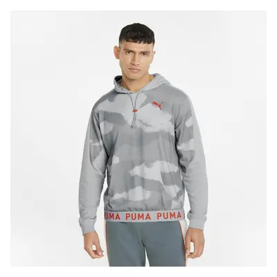 Puma TRAIN AOP HOODIE Pánská mikina 521546-19