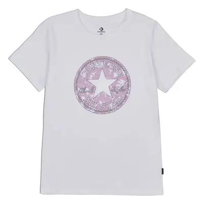 converse FALL FLORAL PATCH GRAPPHIC TEE Dámské tričko 10022833-A01