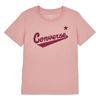 converse SCRIPTED WORDMARK TEE Dámské tričko 10021940-A05