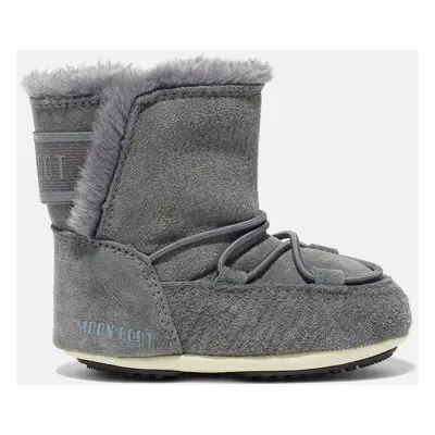 MOON BOOT CRIB SUEDE Dětské zimní boty 34010300002